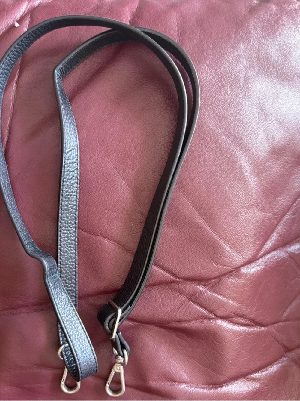 Louis Vuitton Bag Girolata Mahina Leather Black Shoulder Tote Authentic Handbag - Picture 8 of 15